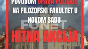 Protest zbog upada policije
